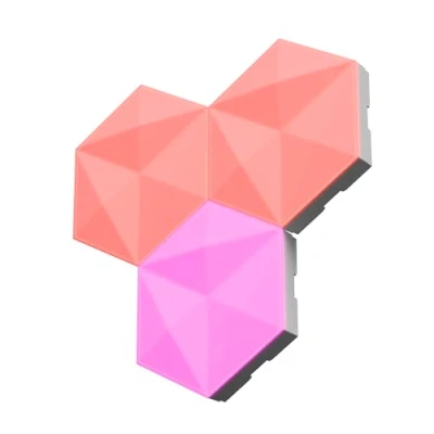 Image de Trust GXT903 VYBZ Led Hexagon Panels 3 Pack