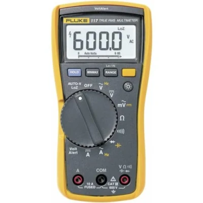 Afbeelding van Fluke 117 Multimeter Kalibratie (ISO) Digitaal CAT III 600 V Weergave (counts): 6000