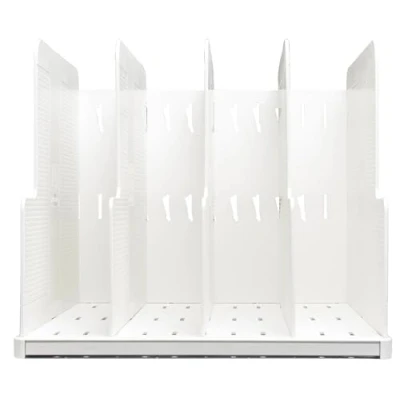 Afbeelding van Exacompta Ref. 390013D MODULOTOP verticale sorteermap met 5 autentik tabbladen Voor het sorteren van brieven of A4+ documenten Afmetingen: diepte 30 x breedte 28,8 hoogte 25,5 cm Wit