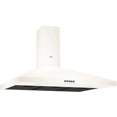 Afbeelding van Wiggo WE E943R(CB) Wandschouw Afzuigkap 90cm Créme