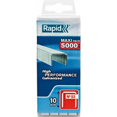 Afbeelding van Rapid 40303085 Nieten No. 53 Gegalvaniseerd 10mm (5000st)