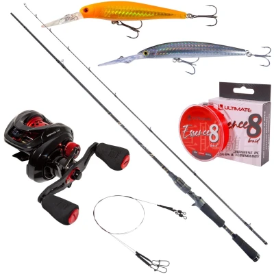 Afbeelding van Ultimate Chikara Baitcaster Twitchbait Set Vissets