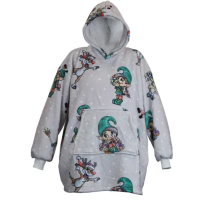 Afbeelding van Unique Living Oversized Xmas Hoodie 70x50x87 Natale