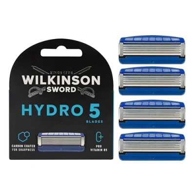 Afbeelding van Wilkinson Hydro 5 Gel Pool Regular Scheermesjes 4 Stuks