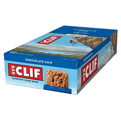 Afbeelding van Clif Bar Chocolate Chip energierepen 12 x 68 g (T)
