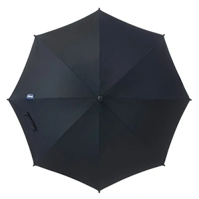 Afbeelding van Chicco Kinderwagenparasol Uv50+ Universeel 55 Cm Zwart