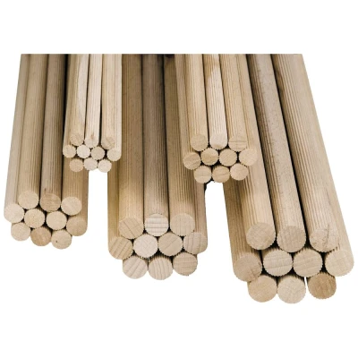 Afbeelding van kwb Houten deuvel 1 m 8 mm 028008 stuk(s)