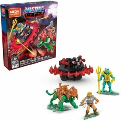Afbeelding van Actiefiguren Mattel Universe Battle Cat vs Roton 5 Onderdelen