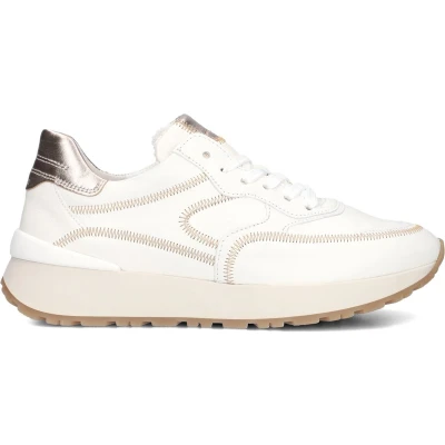 Afbeelding van Gabor Sneakers laag, Dames, Maat: 42, Latte/puder Leer