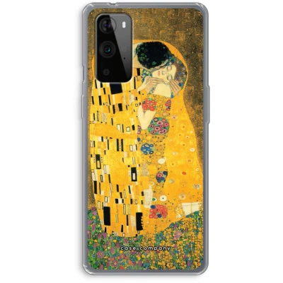 Afbeelding van Case Company® hoesje geschikt voor OnePlus 9 Pro Der Kuss Soft Cover Telefoonhoesje Bescherming aan alle Kanten en Schermrand