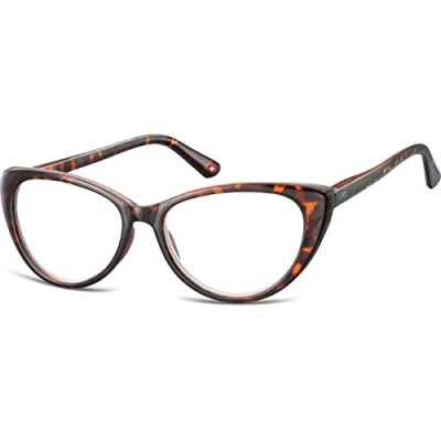 Afbeelding van Montana Eyewear MR64A Leesbril vlindermontuur +1.00 Glanzend Turtle