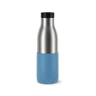Afbeelding van Tefal Bludrop Sleeve Thermosfles RVS Blauw