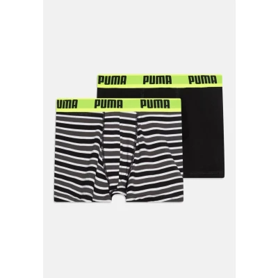 Afbeelding van Puma BOYS Everyday Striped 2 PACK Onderbroeken voor kinderen, Maat: 170 176, Red/blue