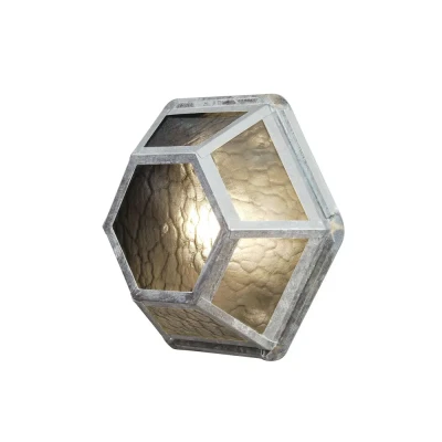 Afbeelding van Konstsmide Castor 533 320 Buitenlamp (wand) Spaarlamp, LED E27 60 W Staal