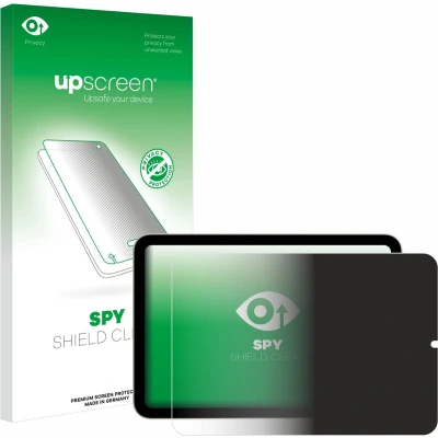 Afbeelding van upscreen privacy screenprotector voor Apple iPad Mini 6 WiFi 2021 (Landschapsmodus) Folie Beschermfolie Blauwlichtfilter