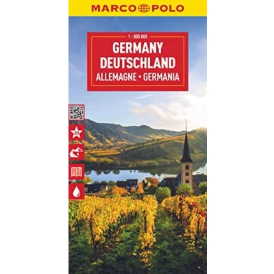 Afbeelding van MARCO POLO Reisekarte Deutschland 1:800.000