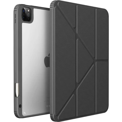 Afbeelding van Uniq Tablet Hoes Geschikt voor iPad Pro 11 (2024) M4 Moven Case Grijs /Charcoal Grey