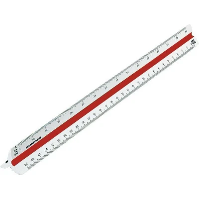Afbeelding van Schaalstok Rumold 150/30 2 1:20/25/33.33/50/75/100