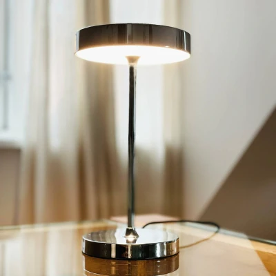 Afbeelding van Dyberg Larsen Starlight Taffellamp Chroom DybergLarsen