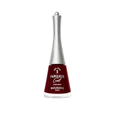 Afbeelding van Bourjois Fabuleux Gel nagellak, 410, Wine Not, gelnagellak, Jellygloss textuur en langdurige glanzende afwerking, veganistische formule, professionele resultaten thuis, 9 ml