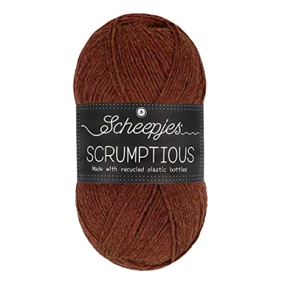 Afbeelding van Scheepjes Scrumptious 100gram 367 Salted Caramel Brownie