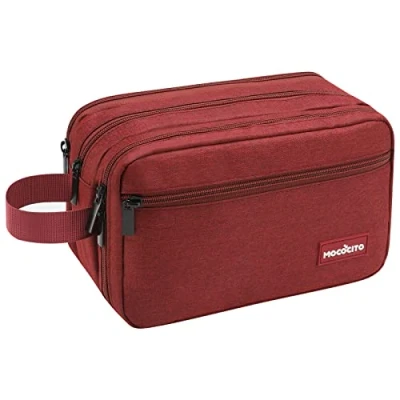 Afbeelding van MOCOCITO Trousse de Toilette Voyage Avion 25x 15 x 10cm (Grand Rouge)