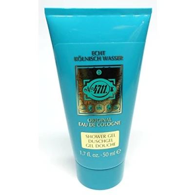 Afbeelding van 4711 Original 50 ml showergel douchegel voor unisex handig op vakantie