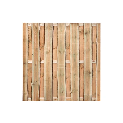 Afbeelding van Tuinscherm Rustiek H180xb180 cm