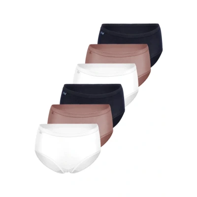 Afbeelding van sloggi Dames midi slip 6 pack Basic+