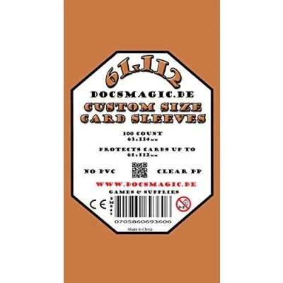 Afbeelding van docsmagic.de 100 French Tarot gezelschapspel hoezen 61 x 112 63 114 cm