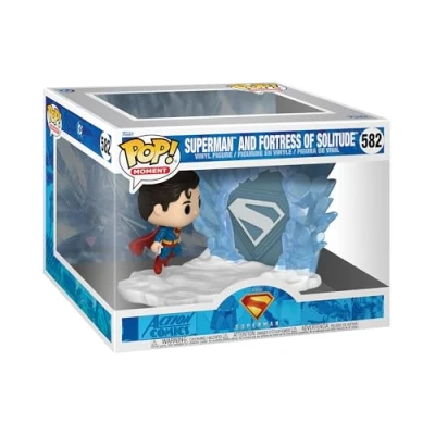 Afbeelding van Funko Pop! Moment: Superman 2025 S2 with Fotress of Solitude Vinyl verzamelfiguur Cadeau idee Officieel product Speelgoed voor kinderen en volwassenen Filmfans