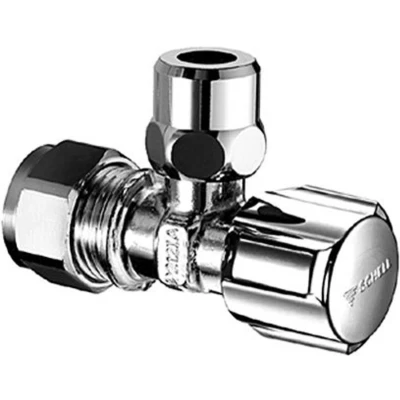 Afbeelding van Schell wastafelhoekstopkraan chroom 10 x