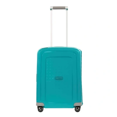 Afbeelding van Samsonite S&#039;Cure Spinner 55 aqua blue Harde Koffer
