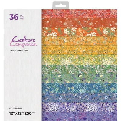 Afbeelding van CC Floral Paperpad 30x30 cm Ditsy