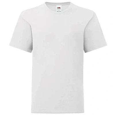 Afbeelding van Fruit of the Loom T shirt voor jongens, Wit