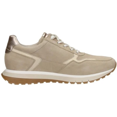 Afbeelding van Gabor Comfort Sneakers laag, Dames, Maat: 43, Oak/puder Leer