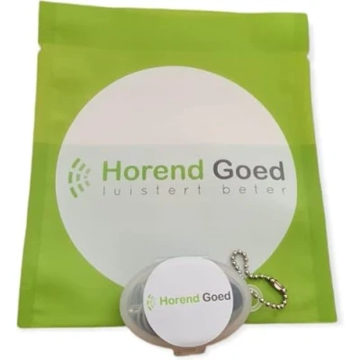 Afbeelding van Horend Goed veiligheidskoordje voor hoortoestel Zilver