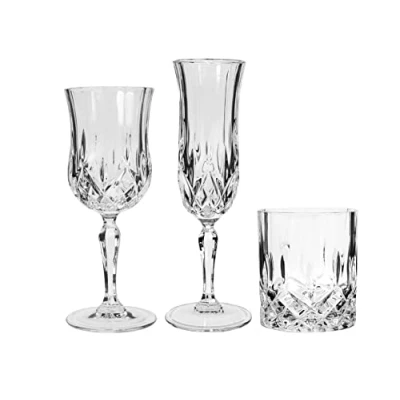 Afbeelding van RCR Opera Service 12 wijnglazen (6 cl23 en 6 fluitglazen cl13) + glazen water 30 cl