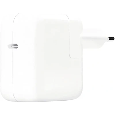 Afbeelding van Originele Apple 30W Power Adapter USB C Snellader Wit