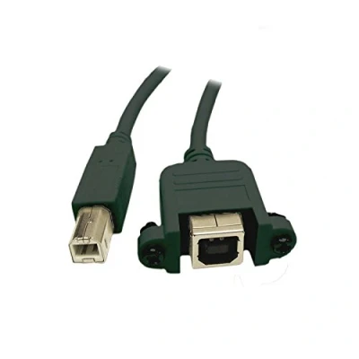 Afbeelding van Alcasa USB 2.0 B/B 1m kabel B Zwart