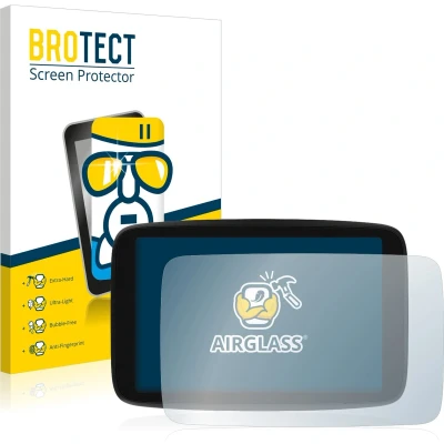 Afbeelding van BROTECT Screenprotector voor TomTom GO Camper Max Folie Beschermfolie Beschermglas transparant