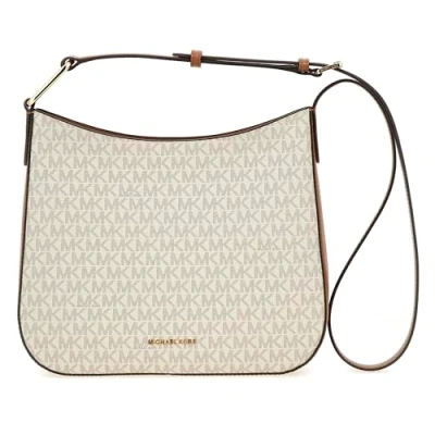 Afbeelding van Michael Kors Kensington Schoudertas, Dames, Maat: One Size, Vanilla