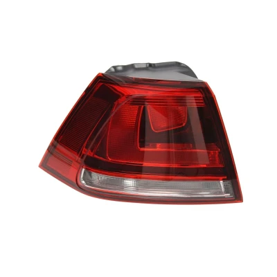 Afbeelding van TYC 11 12380 2 Achterlicht Links Buitenste deel Rookgrijs Zonder lamphouder VOLKSWAGEN: Golf 7