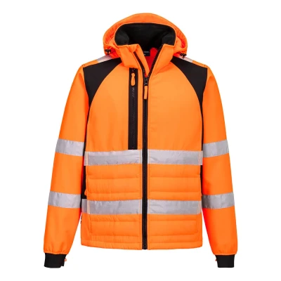 Afbeelding van WX2 Eco Hi Vis Hybride Jack maat L, Orange/Black