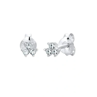 Afbeelding van Elli GEO TRIO Oorbellen, Dames, Maat: One Size, Silber