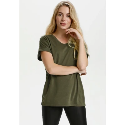 Afbeelding van Culture Tshirt basic, Dames, Maat: Medium, Sea turtle
