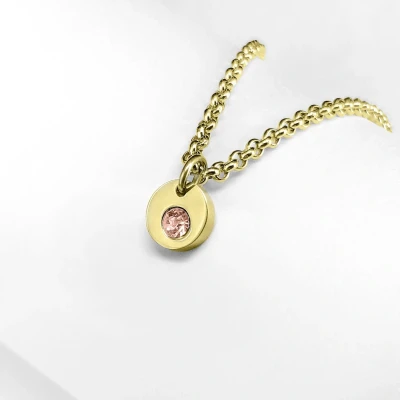 Afbeelding van Ponytail&amp;Co Hanger Perzik Mini Goud