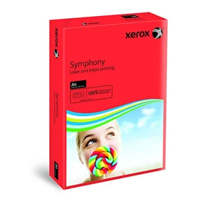Afbeelding van Xerox Symphony 03R93954 multifunctioneel gekleurd papier, A4, 80 g/m², donkerrood, 500 vellen