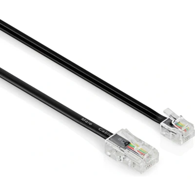 Afbeelding van 3 m Telefoonkabel RJ11 RJ45