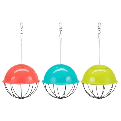 Afbeelding van Trixie Food Ball Metaal/Kunststof Ruif Ø16 cm